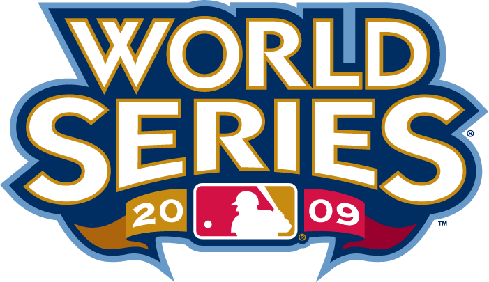 MLB World Series 2009 Wordmark Logo iron on transfers for T-shirts